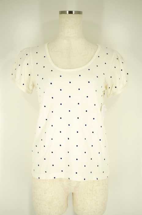 BEAMS BOY （ビームスボーイ） ドット刺繍Tシャツ レディース トップス