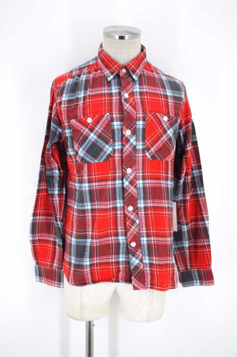 Schott （ショット） チェックネルシャツ メンズ トップス