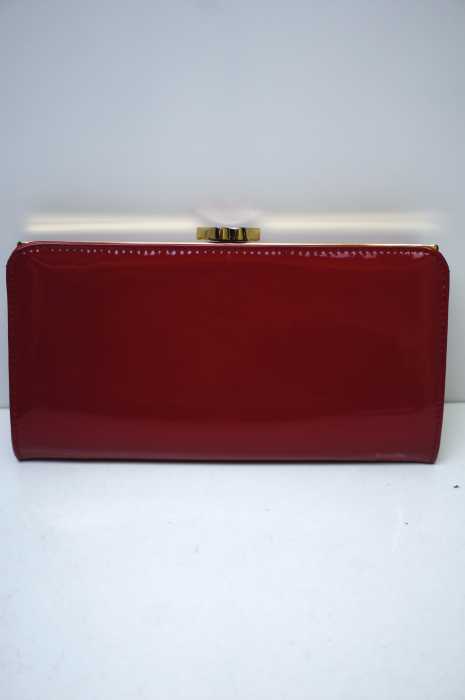 LULU GUINNESS （ルルギネス） エナメル長財布 レディース ファッション雑貨