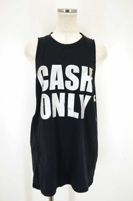 3.1 phillip lim （スリーワンフィリップリム） Cash Only Foil Print Tank　プリントタンクトップ レディース トップス