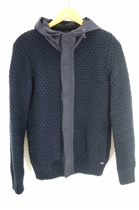 SCOTCH&SODA（スコッチアンドソーダ） フード付きニットセーター メンズ トップス