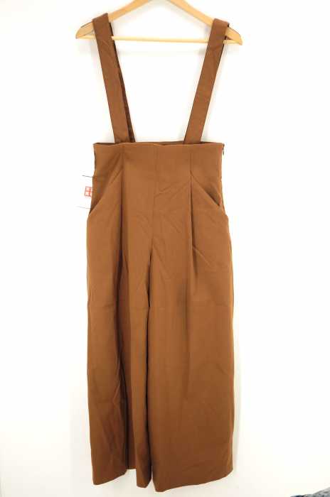 allureville（アルアバイル） プリーツワイドシルエットサロペット レディース オールインワン
