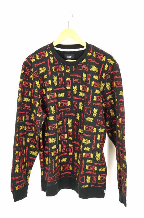 HUF (ハフ) 総柄 スウェット メンズ トップス