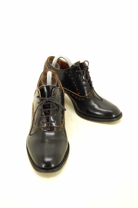 JUNYA WATANABE COMME des GARCONS （ジュンヤワタナベコムデギャルソン） 傷加工 ウィングチップヒールシューズ レディース シューズ