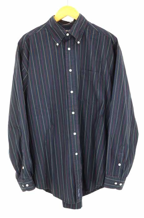 TOMMY HILFIGER (トミーヒルフィガー) ストライプシャツ メンズ トップス