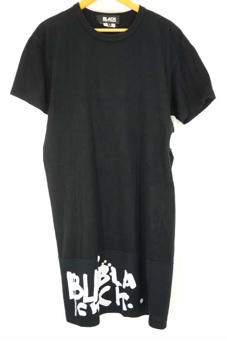 BLACK COMME des GARCONS （ブラックコムデギャルソン） AD2011 12SS プリントロングTシャツ メンズ トップス