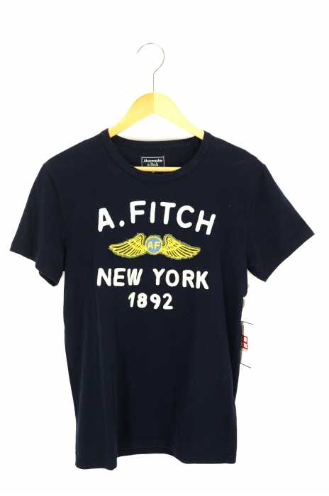 Abercrombie & Fitch(アバクロンビーアンドフィッチ) 刺繍半袖Tシャツ メンズ トップス