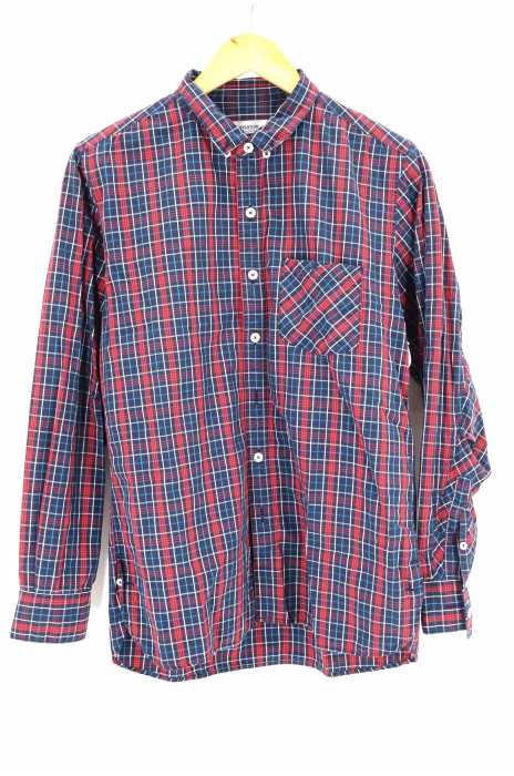 nonnative（ノンネイティブ） DWELLER B.D. SHIRT COTTON TWILL TARTAN PLAID メンズ トップス