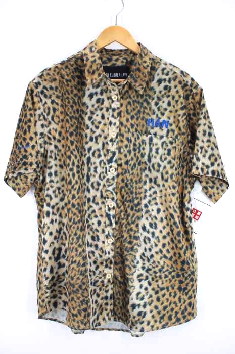Han Kjobenhavn（ハンコペンハーゲン） leopard print shirt レディース トップス