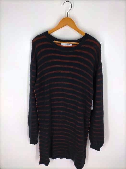 DIET BUTCHER SLIM SKIN（ダイエットブッチャースリムスキン） 18SS Border knit pullover ボーダーコットンニット メンズ トップス