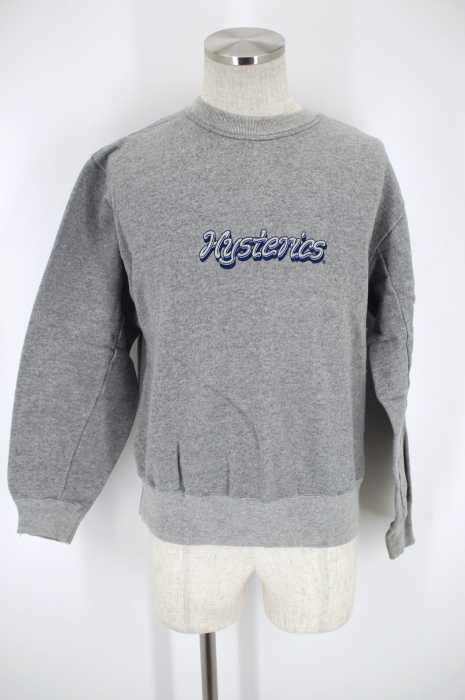 HYSTERIC GLAMOUR （ヒステリックグラマー） プルオーバーロゴスウェット メンズ トップス