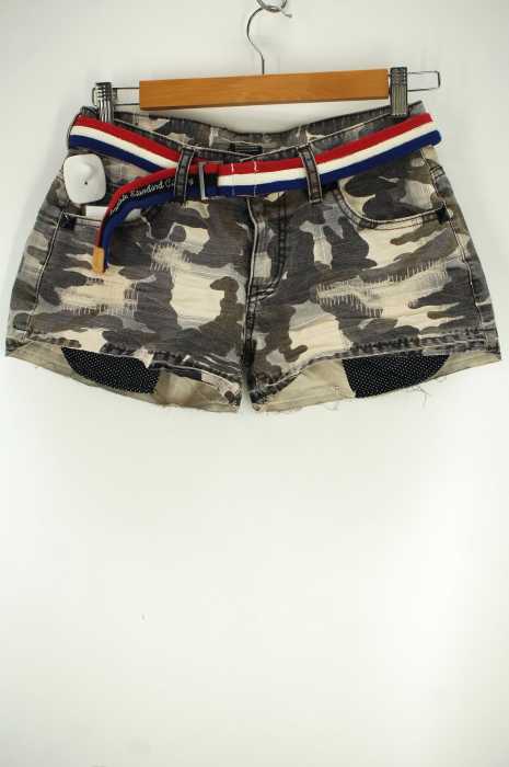 DOUBLE STANDARD CLOTHING（ダブルスタンダードクロージング） 迷彩柄ショートパンツ レディース パンツ
