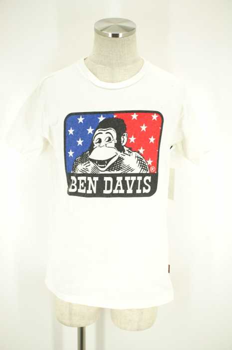 BEN DAVIS （ベンデイビス） クルーネック星条旗プリントTシャツ メンズ トップス