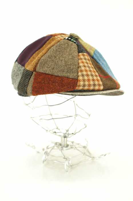 Hanna Hats () クレイジーパターンキャスケット帽 メンズ 帽子