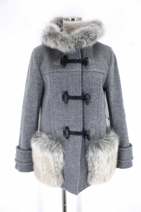 Diagram GRACE CONTINENTAL（ダイアグラムグレースコンチネンタル） 15AW フォックスファーダッフルコート レディース アウター