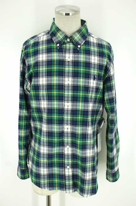 RALPH LAUREN （ラルフローレン） SLIM FIT　チェック柄ボタンダウンシャツ メンズ トップス