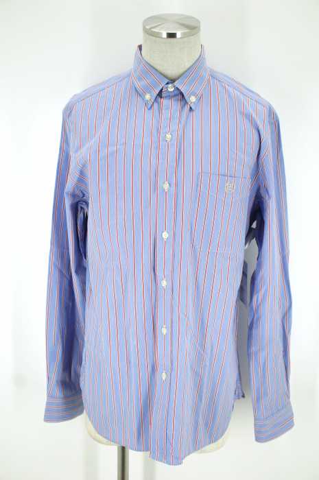 STUSSY×THOMAS MASON(ステューシー×トーマスメーソン) AMELLA STRIPE ボタンダウンシャツ メンズ トップス