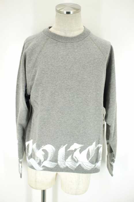 N.HOOLYWOOD (エヌハリウッド) Crew Neck Sweat タイポグラフィ メンズ トップス