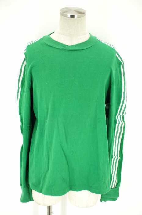 adidas (アディダス) フランス製 3ラインカットソー メンズ トップス