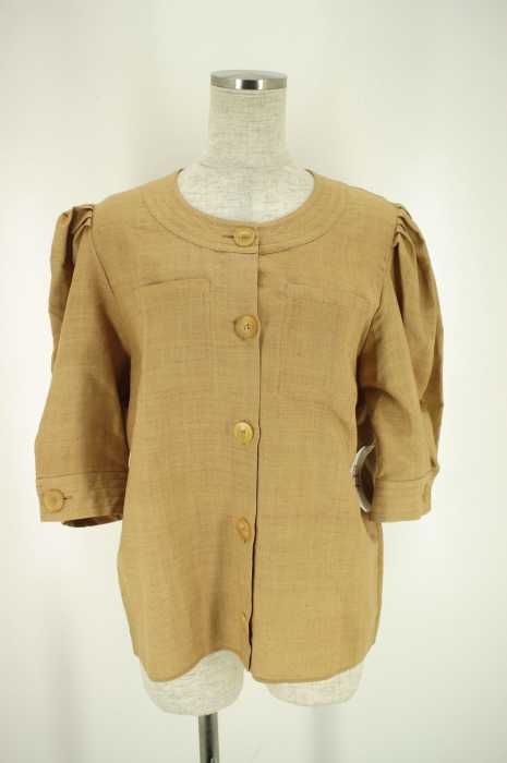 Chloe （クロエ） ノーカラーシルクジャケット レディース アウター