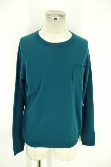 JOHN SMEDLEY （ジョンスメドレー） ポケット付ニットカットソー メンズ トップス