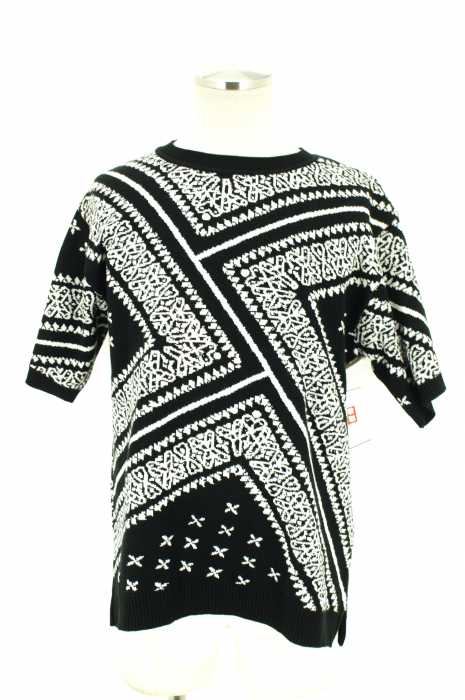 LABRAT (ラブラット) 14SS バンダナ柄ニット メンズ トップス