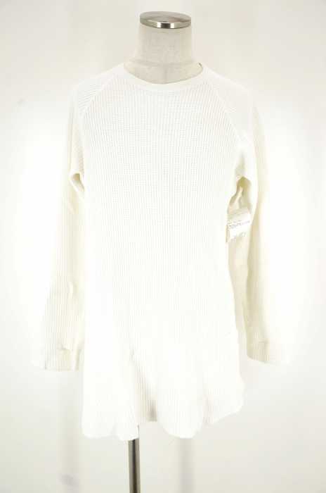 UNUSED （アンユーズド） Long-sleeve waffle long T-shirt　ロングスリーブワッフル地カットソー メンズ トップス