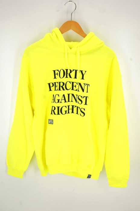 FORTY PERCENT AGAINSTRIGHTS fparプリントパーカー FPAR / FORTY PERCENTS AGAINST RIGHTS (フォーティーパーセント