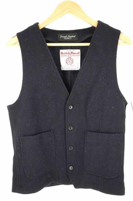 PDD オンワード樫山 新品 Harris Tweed生地使用 100%PURE NEW WOOL ヘリンボーン テーラード ジャケット ブレザー M 灰▲110▼0920_312 PDD オンワード樫山 新品 定7.4万 最旬 最高級ツイード生地 ハリスツイード