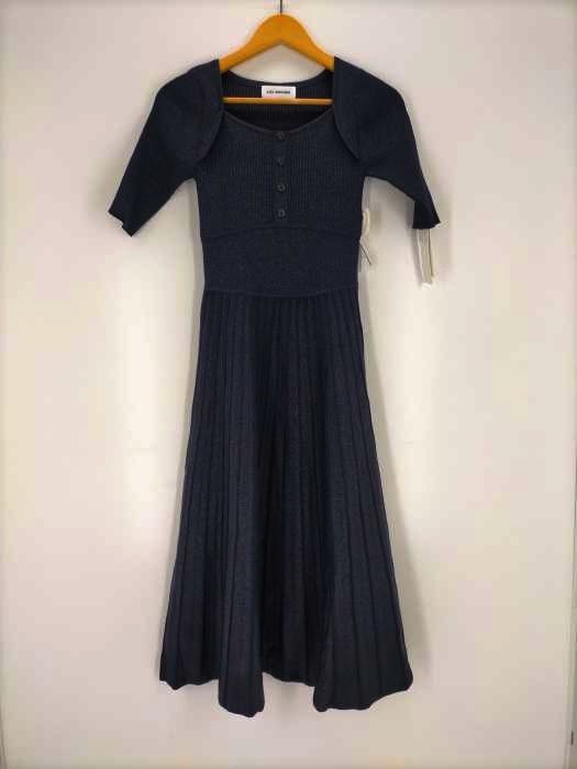 Lily Brown（リリーブラウン） 21AW ラメニットワンピース レディース ワンピース