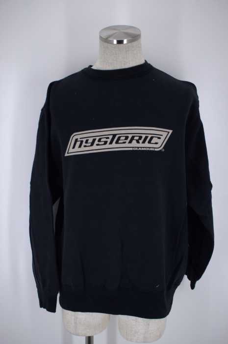 HYSTERIC GLAMOUR （ヒステリックグラマー） プルオーバーロゴスウェット メンズ トップス