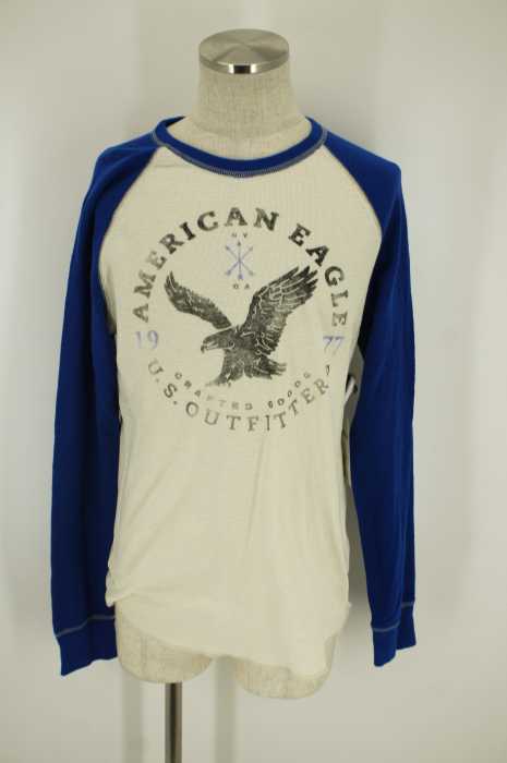AMERICAN EAGLE OUTFITTERS (アメリカンイーグルアウトフィッターズ) 切替ラグランTシャツ メンズ トップス