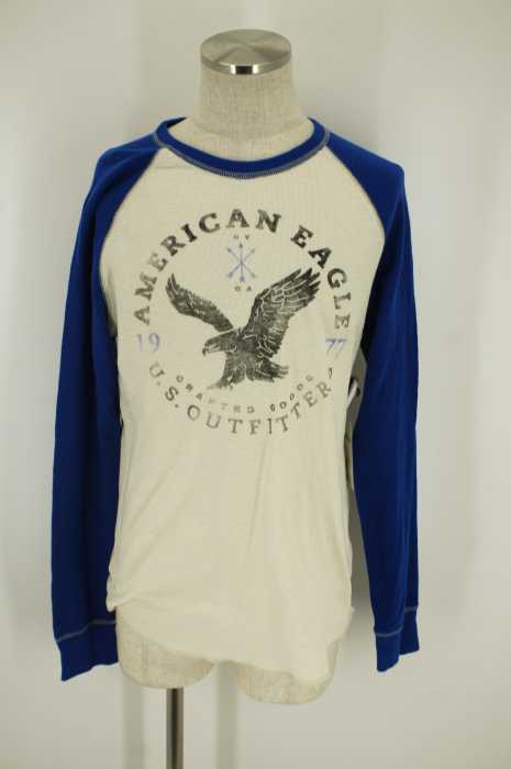 AMERICAN EAGLE OUTFITTERS （アメリカンイーグルアウトフィッターズ） 切替ラグランTシャツ メンズ トップス