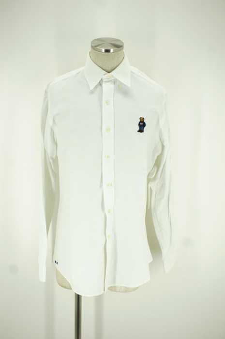 RALPH LAUREN （ラルフローレン） ポロベア　ワンポイント刺繍ボタンダウンシャツ メンズ トップス