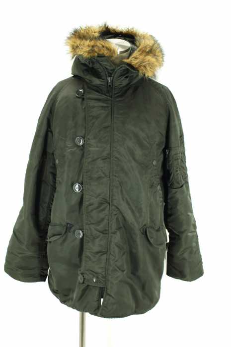 ALPHA INDUSTRIES (アルファインダストリーズ) N-3b ミリタリージャケット メンズ アウター