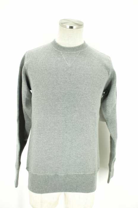 Mr.GENTLEMAN ミスタージェントルマンCREW-NECK KNIT