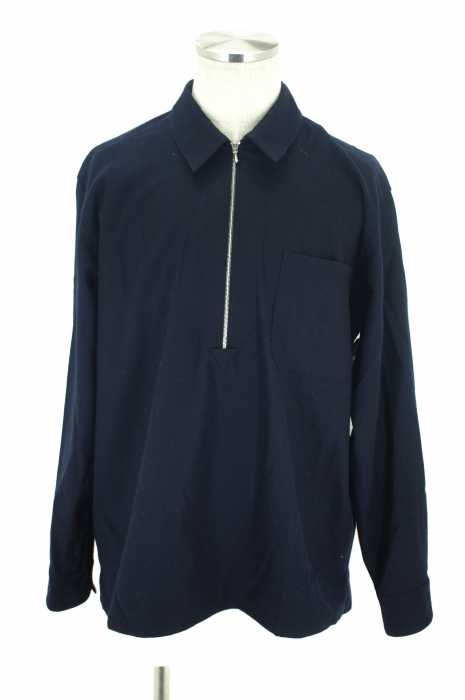 COMOLI （コモリ） 16AW　フラノZIPシャツ メンズ トップス