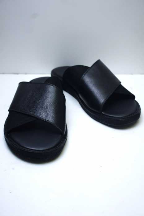 N.HOOLYWOOD （エヌハリウッド） 17SS　カウレザー×ポリエステルコンビサンダル メンズ シューズ