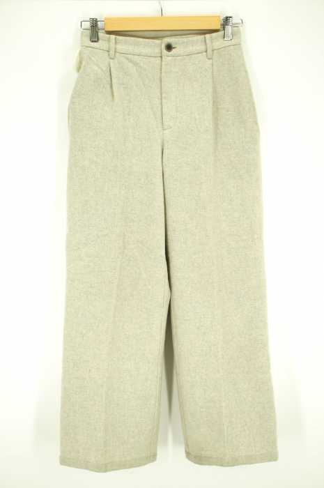 UNITED ARROWS green label relaxing （ユナイテッドアローズグリーンレーベルリラクシング） CB W/Nフラノ WIDE パンツ レディース パンツ
