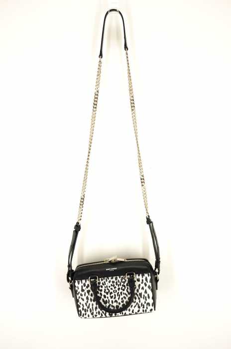 SAINT LAURENT PARIS （サンローランパリ） TOY DUFFLE  トイダッフル  ベイビーキャット2WAYレザーチェーンショルダーバッグ/ハンドバッグ レディース バッグ