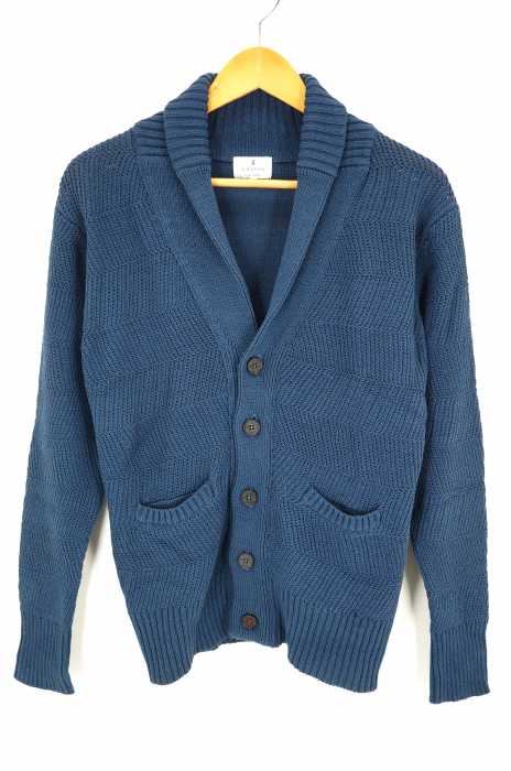 LANVIN en Bleu(ランバンオンブルー) ショールカラーコットンカーディガン メンズ トップス