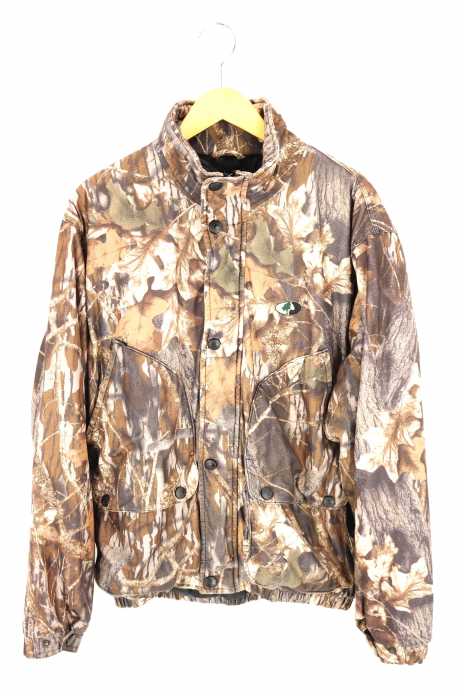 MOSSY OAK(モッシーオーク) フォレストカモ ベルベットジップブルゾン メンズ アウター