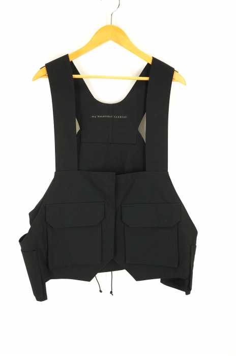 my beautiful land let（マイビューティフルランドレット） 19SS antique horse cloth back pack vest メンズ トップス
