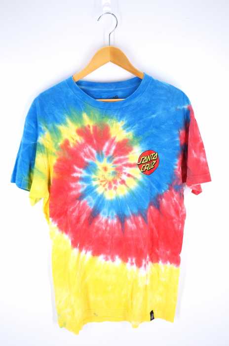 SANTACRUZ（サンタクルズ） タイダイ柄バックプリントTシャツ メンズ トップス