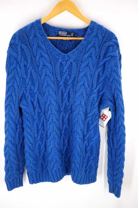 Polo by RALPH LAUREN （ポロバイラルフローレン） HAND KNIT ローゲージニット メンズ トップス