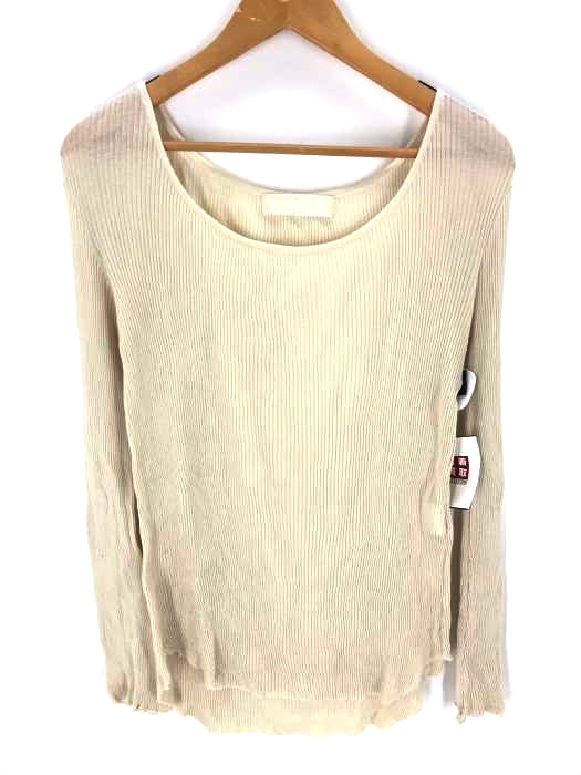 R JUBILEE（アールジュビリー） Sheer Rib Tee レディース トップス