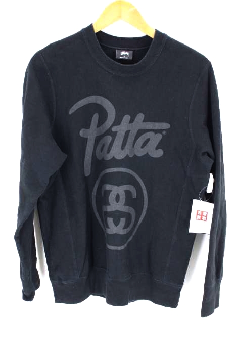 Stussy(ステューシー) ロゴプリント クルーネックスウェット レディース トップス