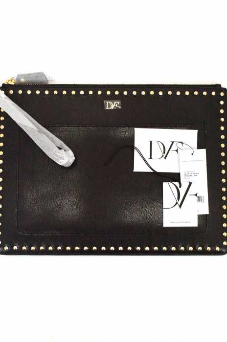 DIANE VON FURSTENBERG (ダイアンフォンファステンバーグ) スタッズクラッチバッグ レディース バッグ