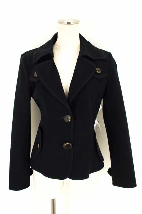 BURBERRY BLACK LABEL (バーバリーブラックレーベル) コットン2Bパイピングテーラードジャケット レディース アウター