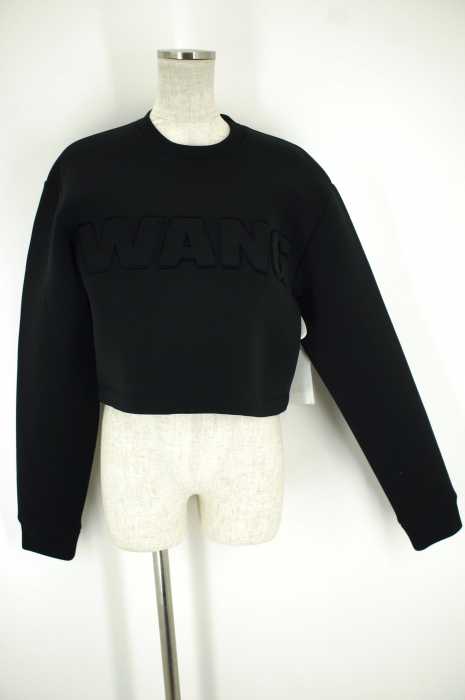 Alexander Wang H&M （アレキサンダーワンエイチアンドエム） ボンディング素材ロゴ型押しスウェット レディース トップス